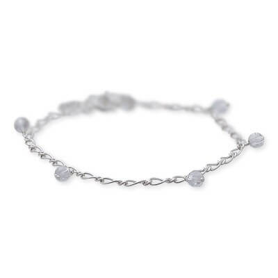 LA PUREZZA シルバーブレスレット&アンクレット