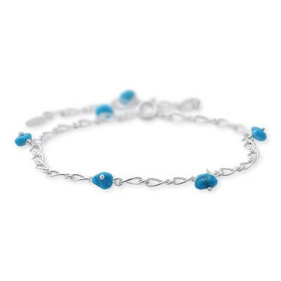 LA PUREZZA シルバーブレスレット&アンクレット