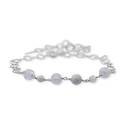 LA PUREZZA シルバーブレスレット&アンクレット