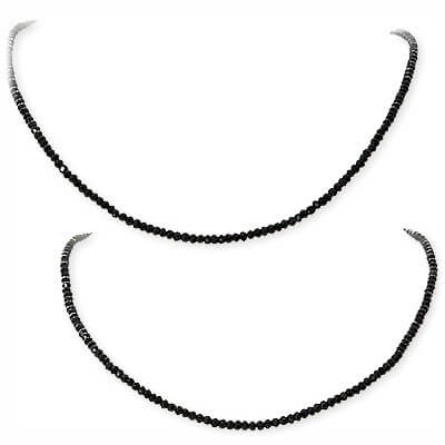 LA PUREZZA シルバーペアネックレス