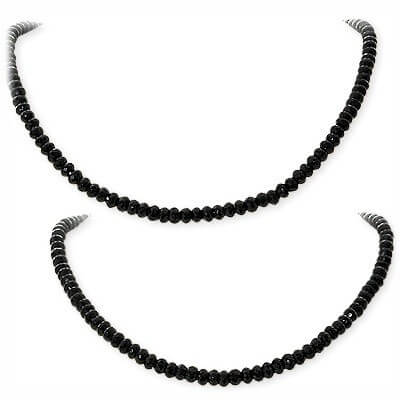 LA PUREZZA シルバーペアネックレス