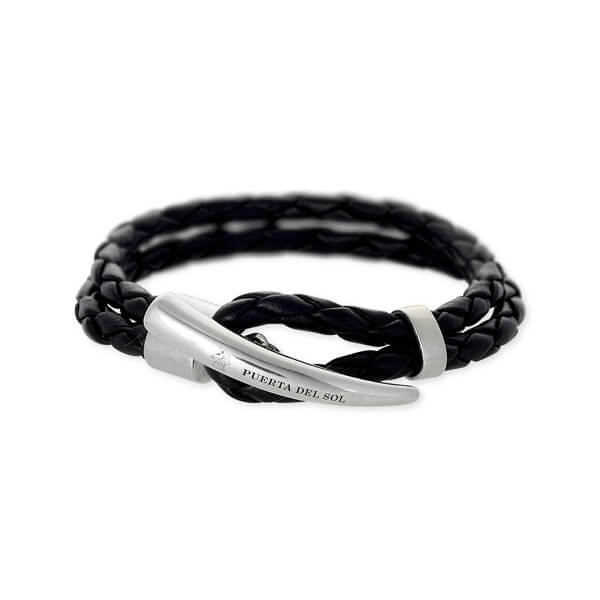 PUERTA DEL SOL レザーブレスレット