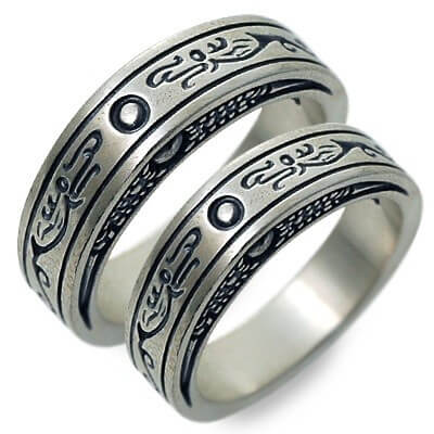 Hourokudo シルバーペアリング