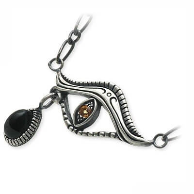 Hourokudo シルバーネックレス