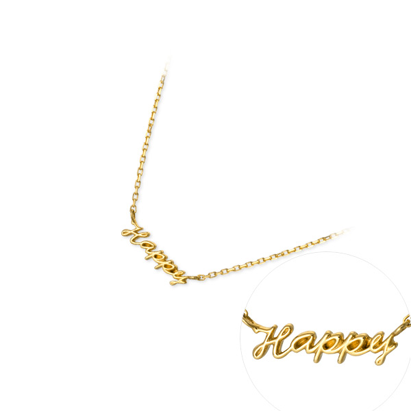 Sweet Rose ゴールドプチネックレス