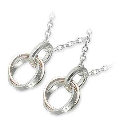 LOVERS SCENE シルバーペアネックレス