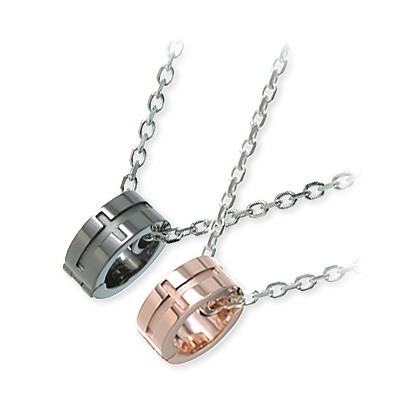 LOVERS SCENE シルバーペアネックレス