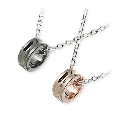 LOVERS SCENE シルバーペアネックレス