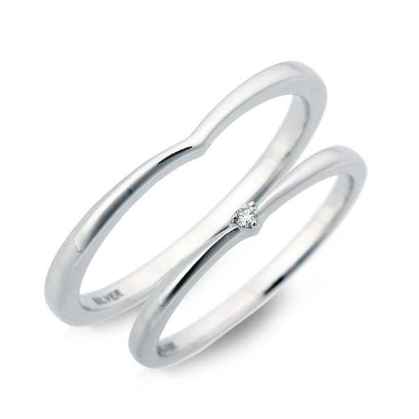 LOVERS SCENE シルバーペアリング