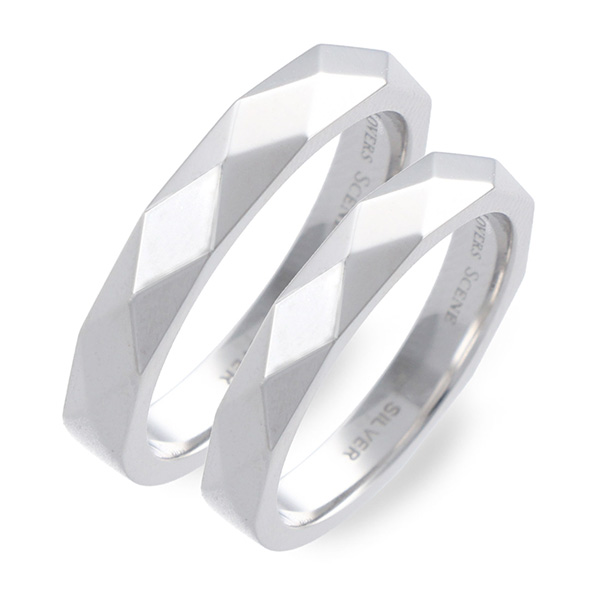 LOVERS SCENE シルバーペアリング