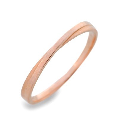 LOVERS&RING ピンクゴールドリング