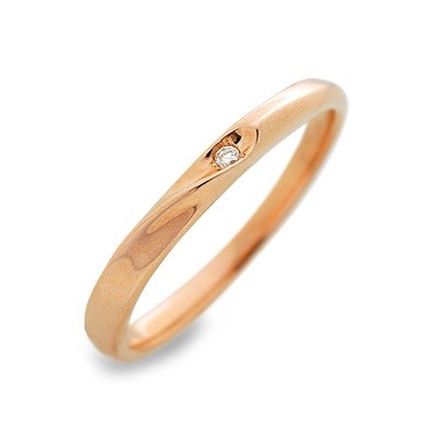 LOVERS&RING ピンクゴールドリング