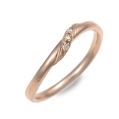 LOVERS&RING ピンクゴールドリング