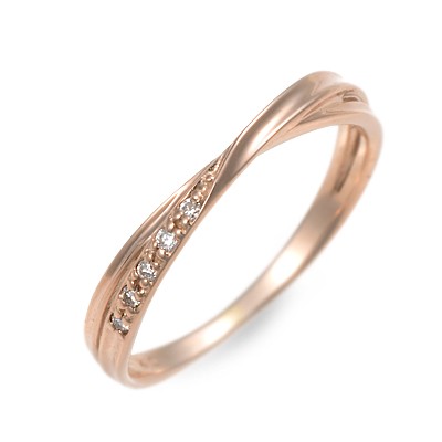 LOVERS&RING ピンクゴールドリング