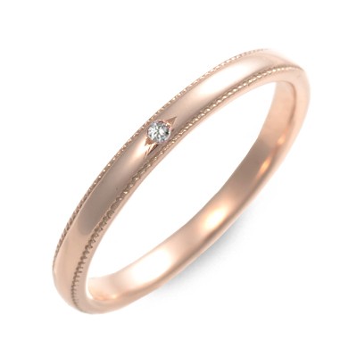 LOVERS&RING ピンクゴールドリング