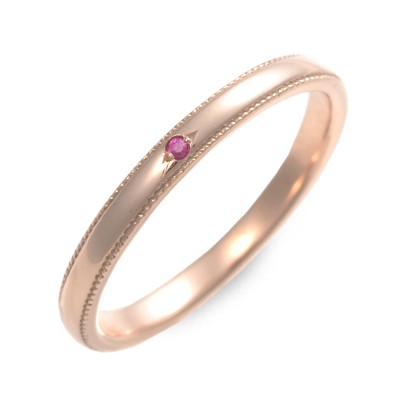 LOVERS&RING ピンクゴールドリング