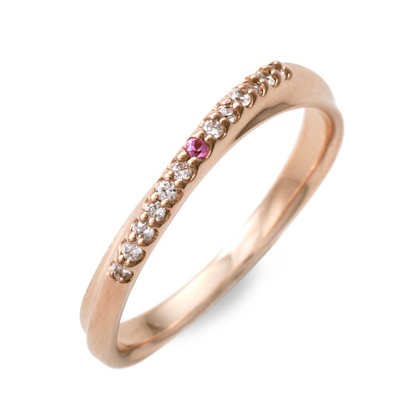 LOVERS&RING ピンクゴールドリング