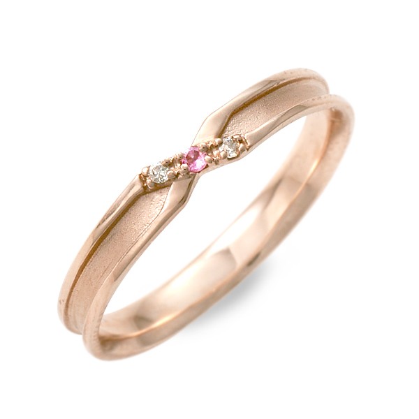 LOVERS&RING ピンクゴールドリング
