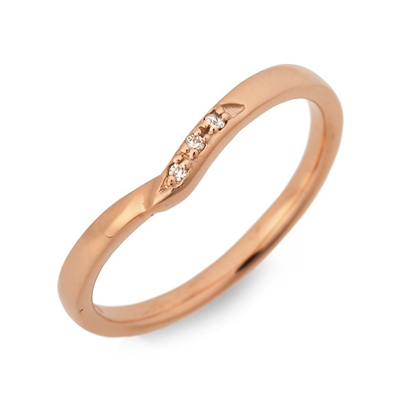 LOVERS SCENE ピンクゴールドリング