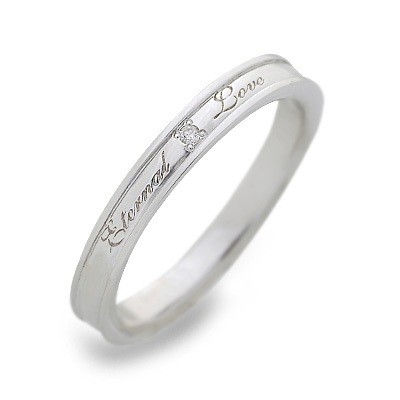 LOVERS&RING ホワイトゴールドリング