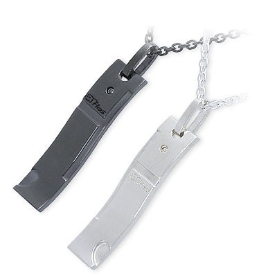 KENBLOOD シルバーペアネックレス