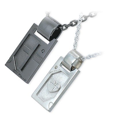 KENBLOOD シルバーペアネックレス