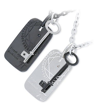 KENBLOOD シルバーペアネックレス