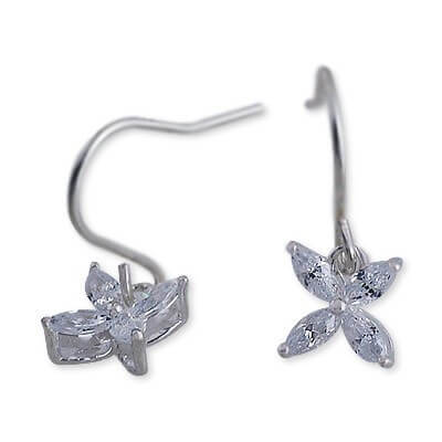 MU-RA シルバーフックピアス