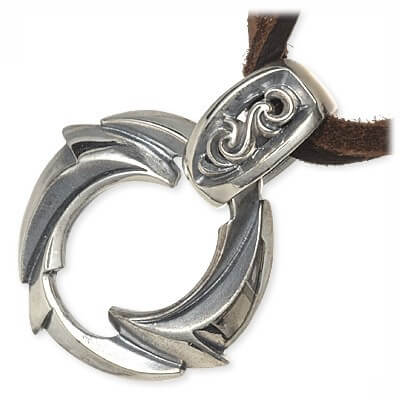 M'S COLLECTION レザーネックレス