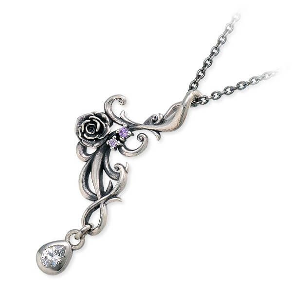 MATERIAL CROWN シルバーネックレス