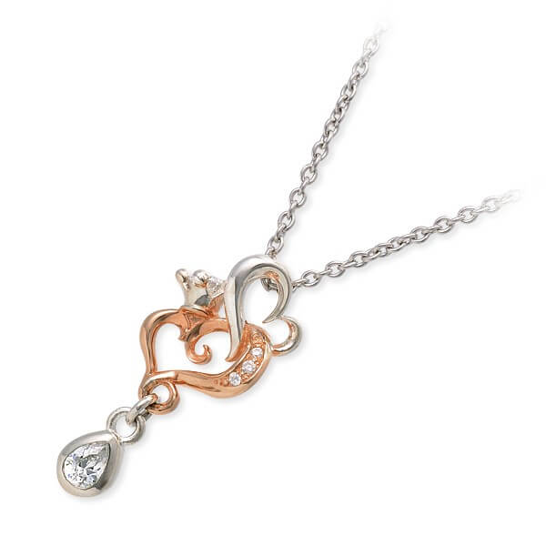 MATERIAL CROWN シルバーネックレス