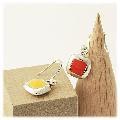 M・Heart シルバーフックピアス