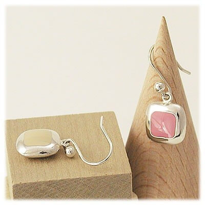 M・Heart シルバーフックピアス