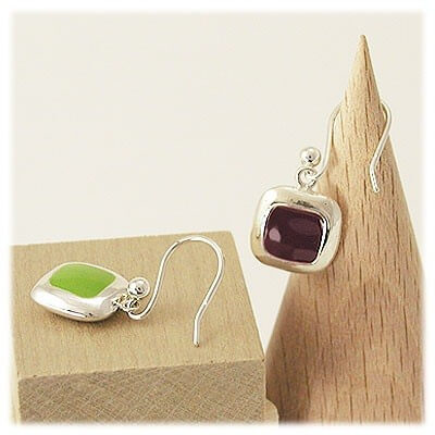 M・Heart シルバーフックピアス