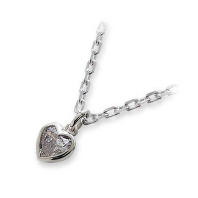 M・Heart シルバーネックレス