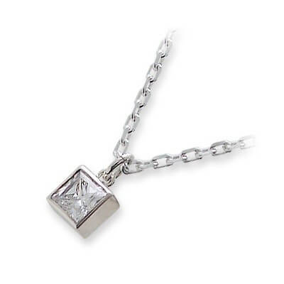 M・Heart シルバーネックレス