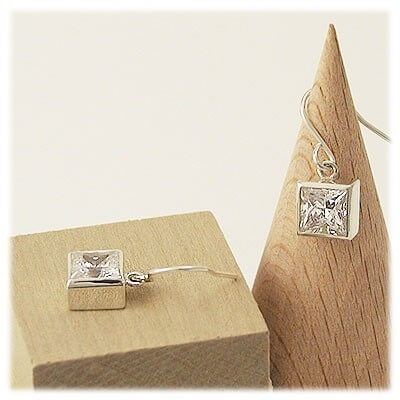 M・Heart シルバーフックピアス