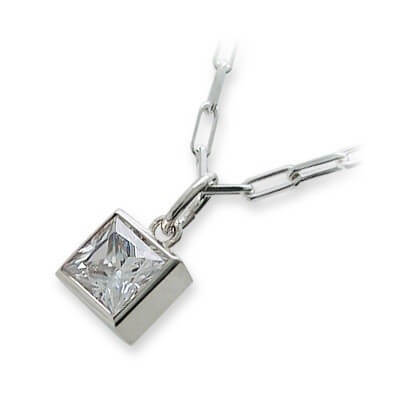 M・Heart シルバーネックレス