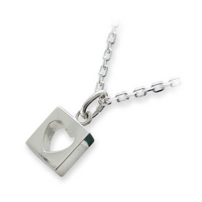 M・Heart シルバーネックレス