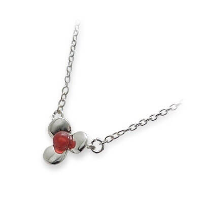 M・Heart シルバーネックレス