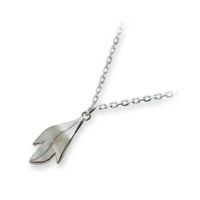 M・Heart シルバーネックレス