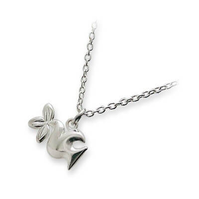 M・Heart シルバーネックレス