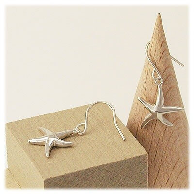 M・Heart シルバーフックピアス