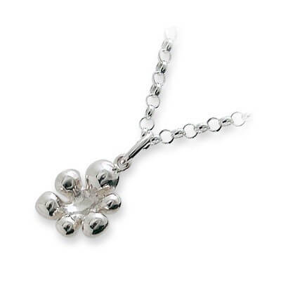 M・Heart シルバーネックレス