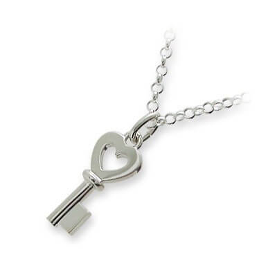 M・Heart シルバーネックレス