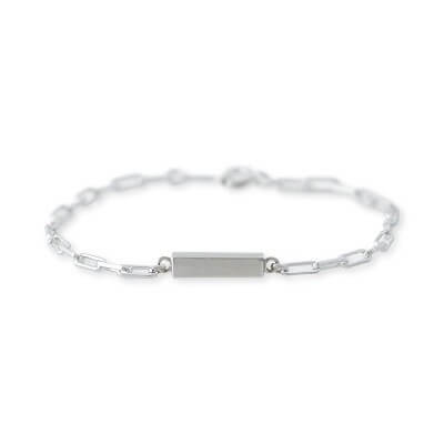 M・Heart シルバーブレスレット