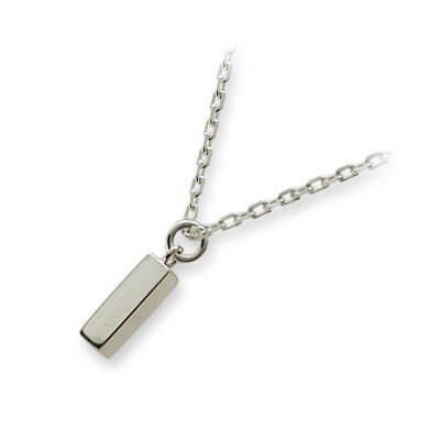 M・Heart シルバーネックレス