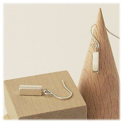 M・Heart シルバーフックピアス