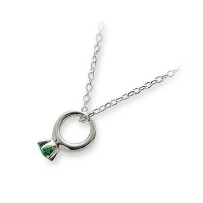 M・Heart シルバーネックレス