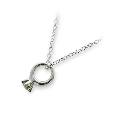 M・Heart シルバーネックレス